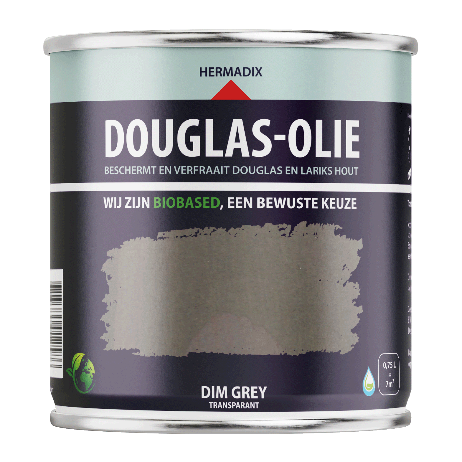 Hermadix Douglas-olie Dim grey 750ml