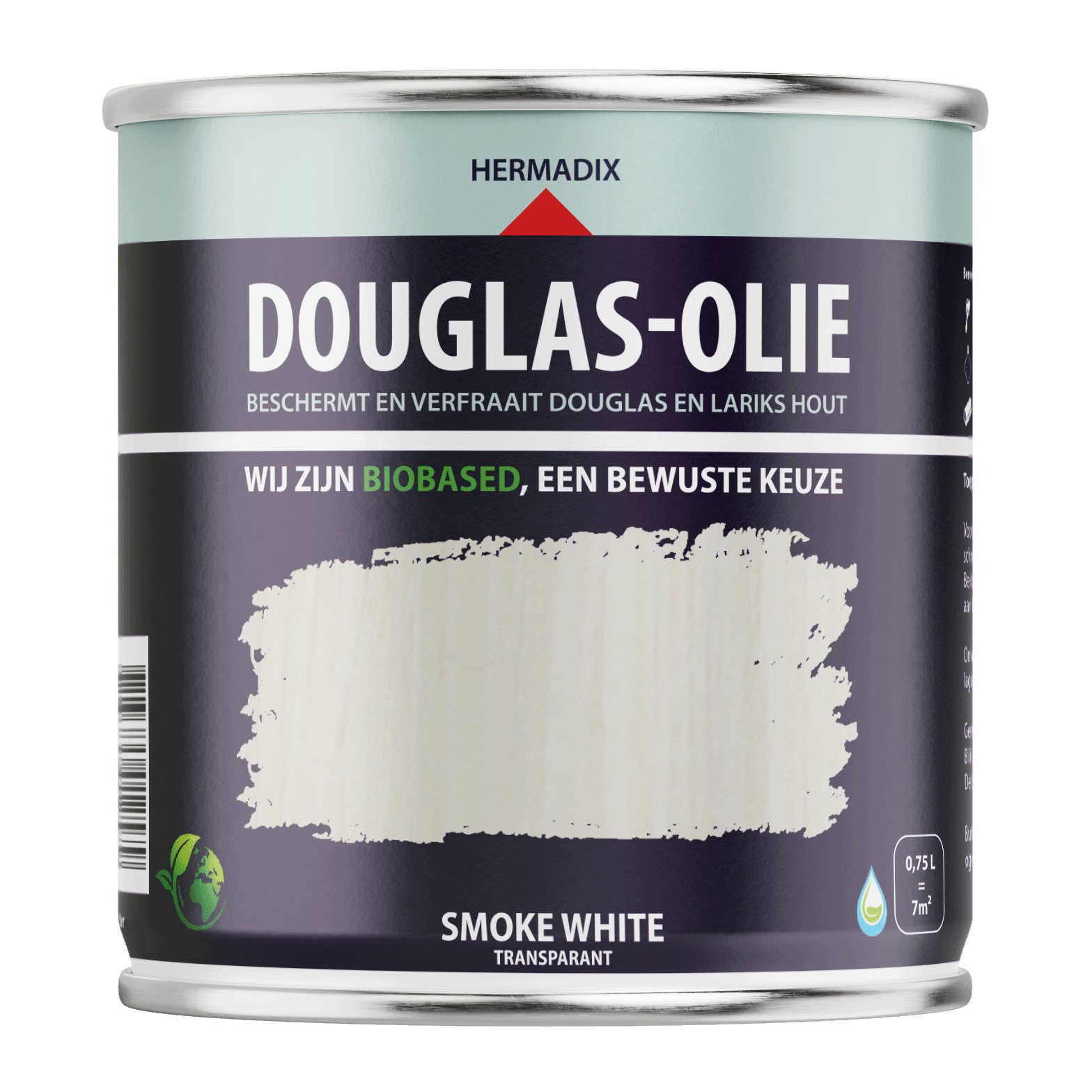 Hermadix Douglas-olie Smoke White 750ml